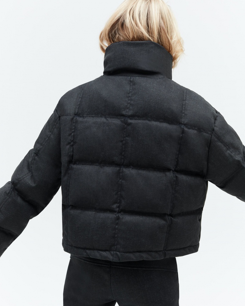 Perfect Moment PM x DL1961 Denim Nevada Jacket Noir | 297085RUW