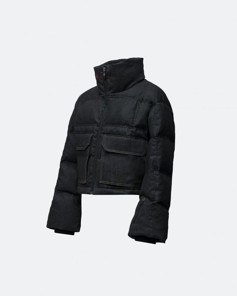 Perfect Moment PM x DL1961 Denim Nevada Jacket Noir | 297085RUW