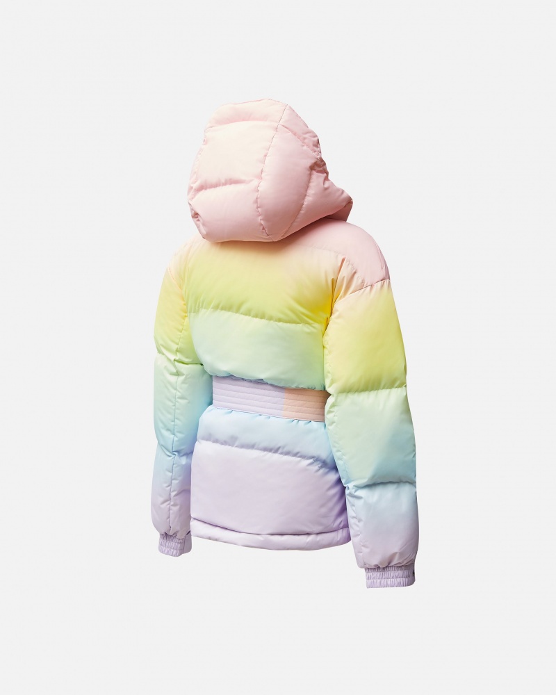 Perfect Moment Pastel Rainbow Oversize Parka Pastel Rainbow | 651324BCP