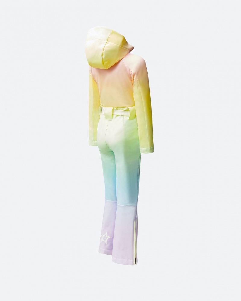 Perfect Moment Pastel Ski Suit Pastel Rainbow | 036542OGT