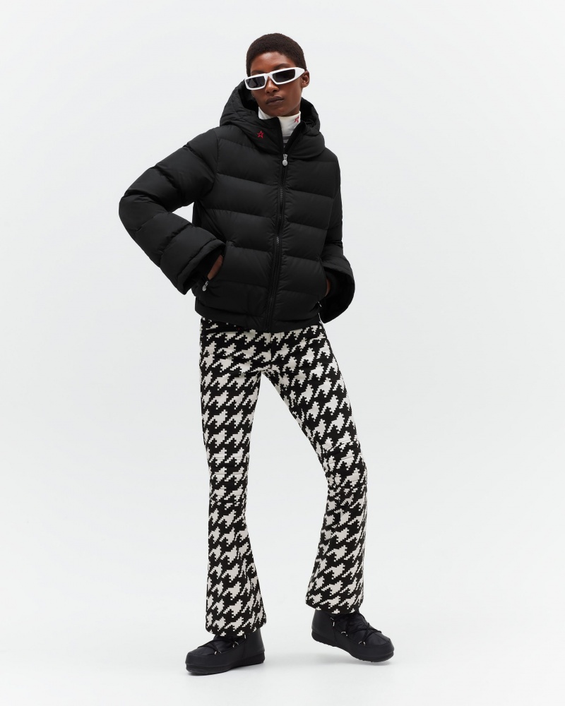 Perfect Moment Polar Flare Down Jacket Noir | 397645UOB