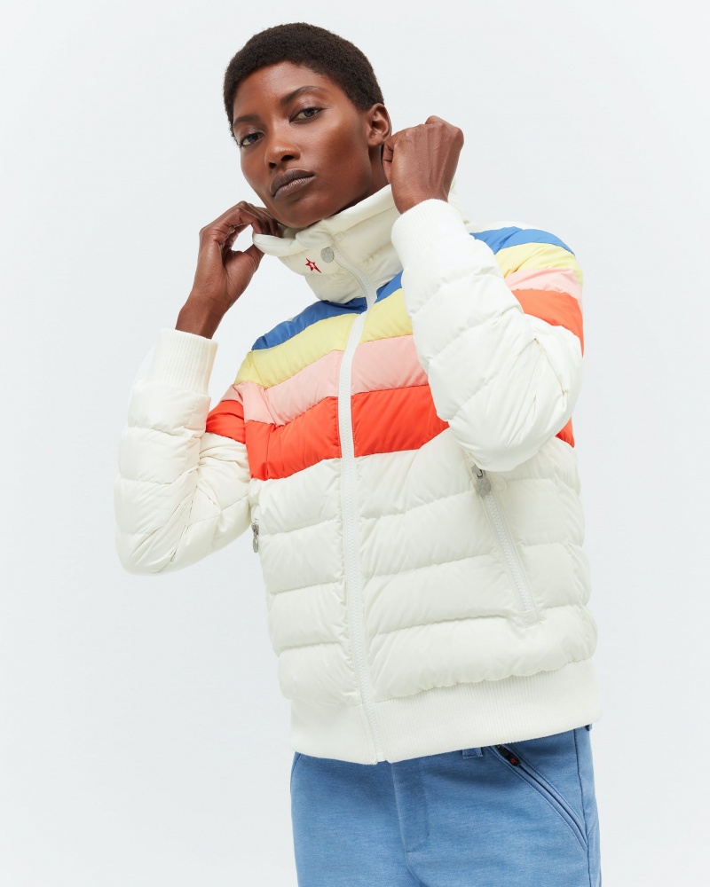 Perfect Moment Queenie Down Jacket Blanche | 279401PTU