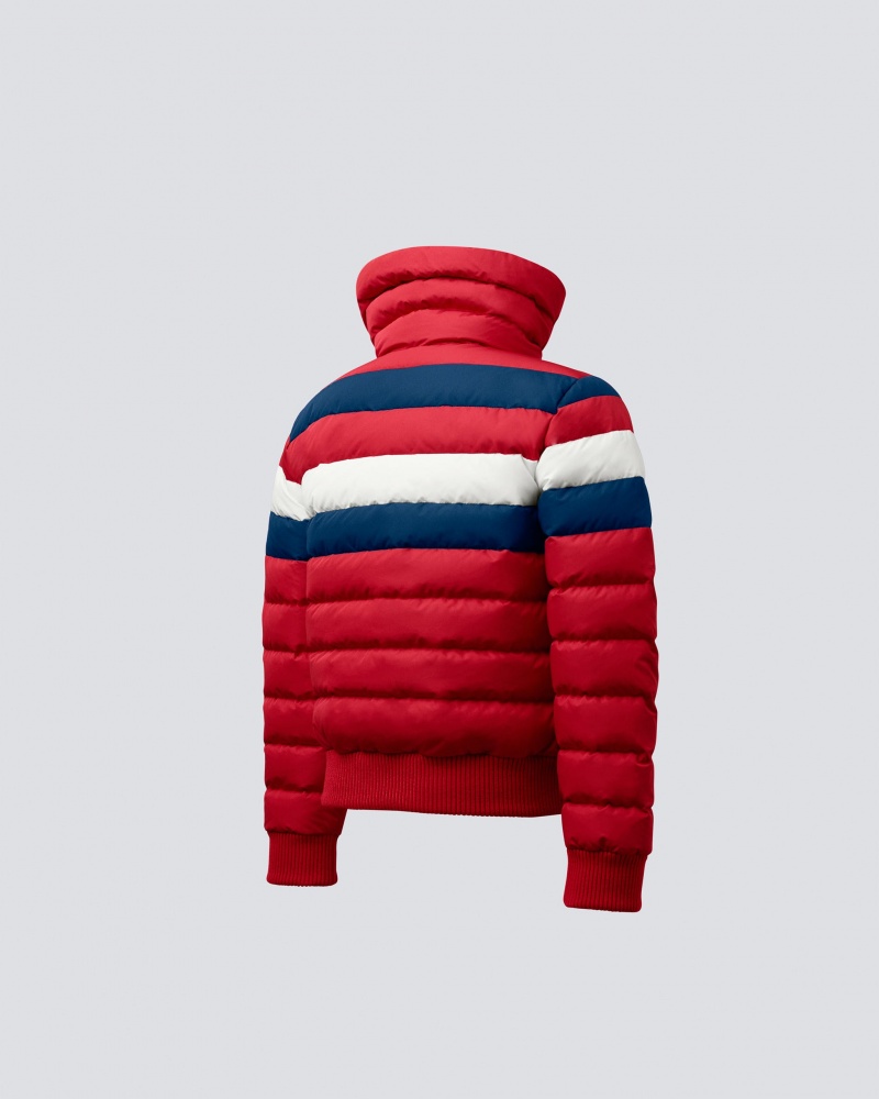 Perfect Moment Queenie Down Jacket Rouge | 462317TEC
