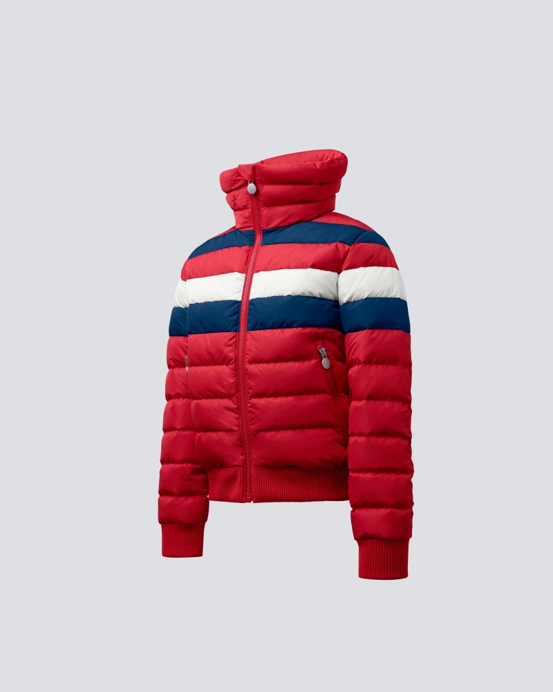 Perfect Moment Queenie Down Jacket Rouge | 462317TEC