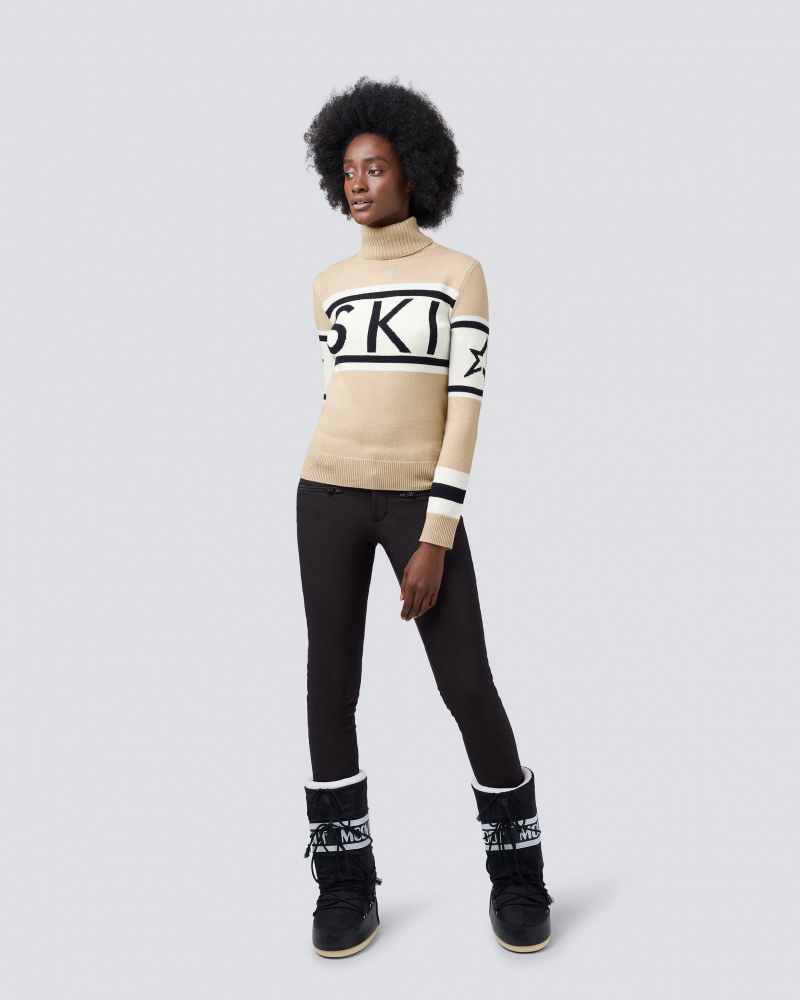 Perfect Moment Schild Merino Laine Pull Blanche | 694705WGT