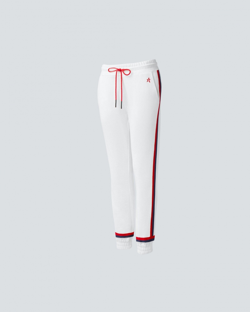 Perfect Moment Side Stripe Jogging Pant Blanche | 803621XMZ
