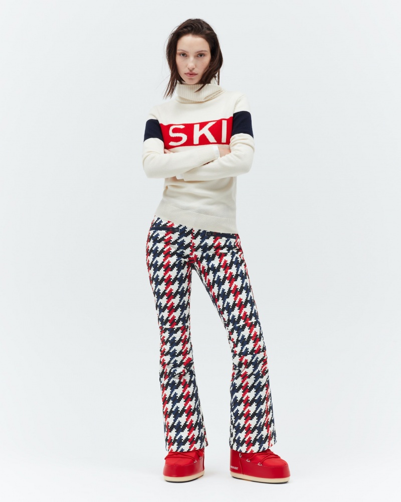 Perfect Moment Ski II Merino Laine Turtleneck Blanche | 192673RKS