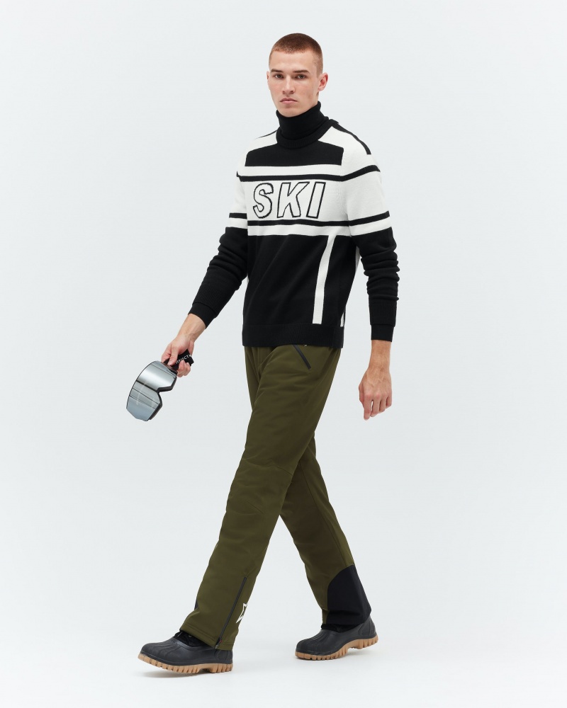 Perfect Moment Ski Merino Laine Pull Noir | 631580KQZ