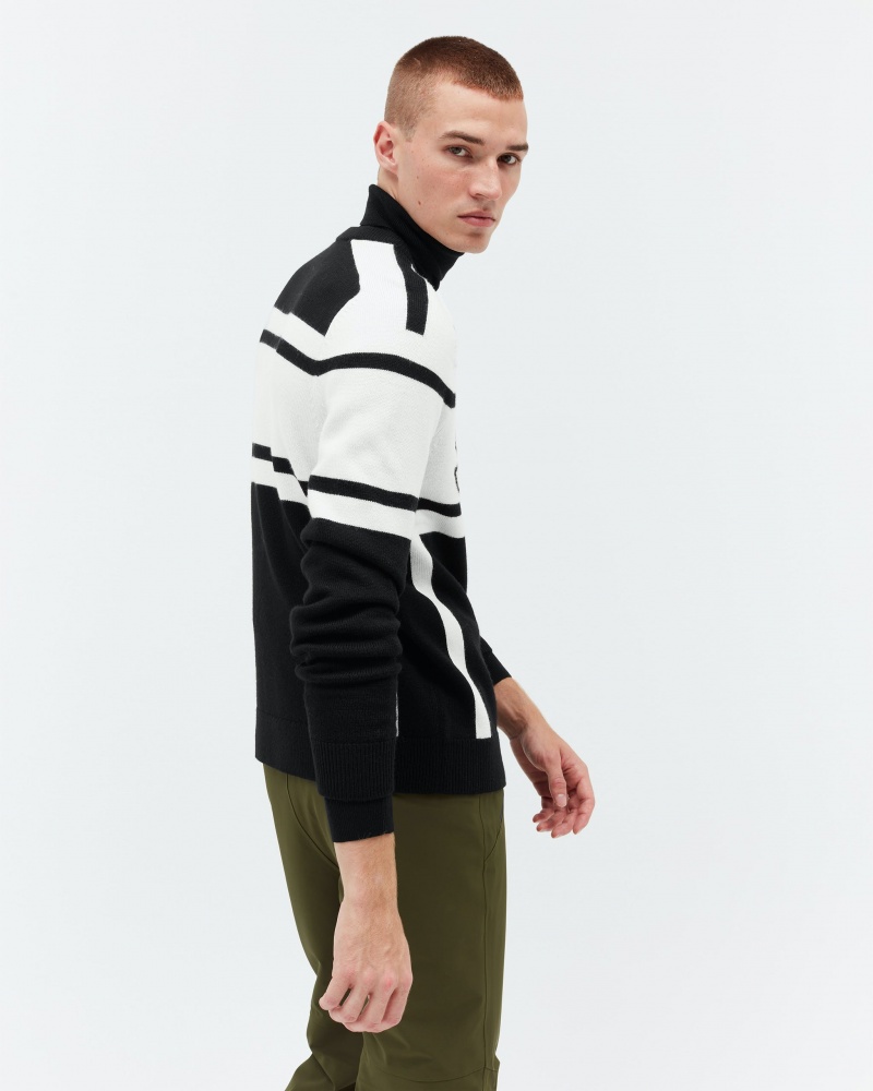 Perfect Moment Ski Merino Laine Pull Noir | 631580KQZ