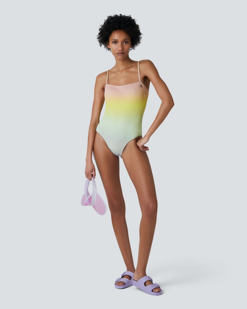 Perfect Moment Sol One-Piece Swimsuit Pastel Rainbow | 657984WOK