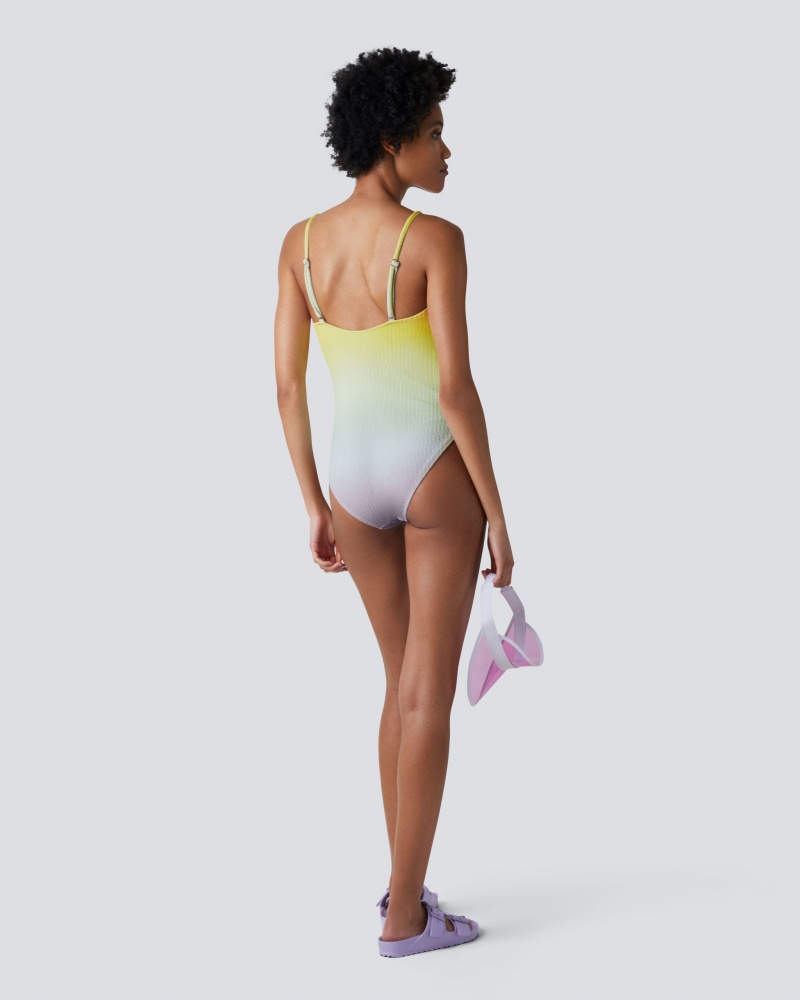 Perfect Moment Sol One-Piece Swimsuit Pastel Rainbow | 657984WOK