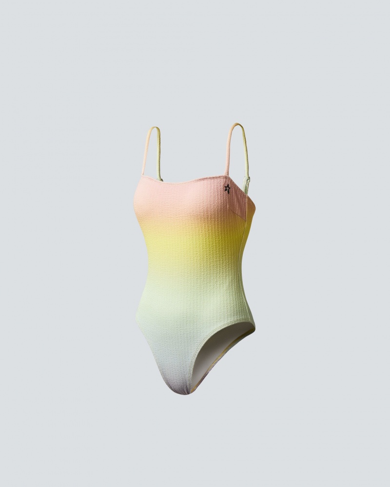 Perfect Moment Sol One-Piece Swimsuit Pastel Rainbow | 657984WOK