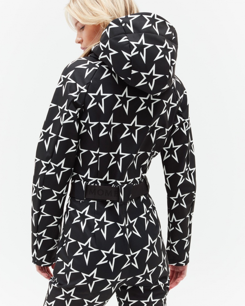 Perfect Moment Star Ski Suit Noir | 068541VGX