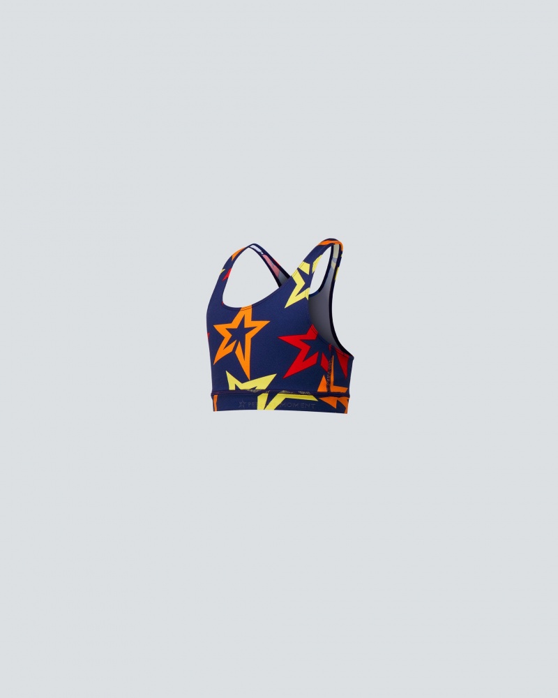 Perfect Moment Starlight Fitness Top Bleu Marine | 749160PVX