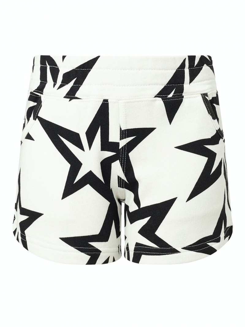 Perfect Moment Starlight Shorts Blanche Noir | 142678FOZ