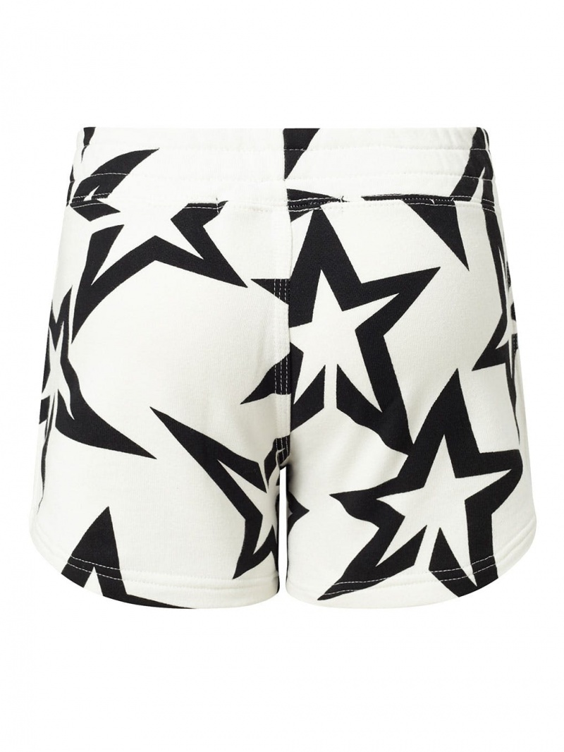 Perfect Moment Starlight Shorts Blanche Noir | 142678FOZ