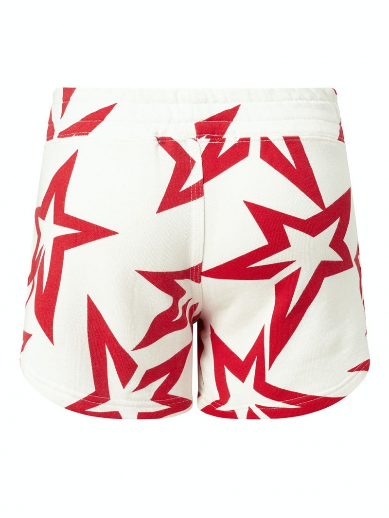 Perfect Moment Starlight Shorts Blanche Rouge | 028643XCH
