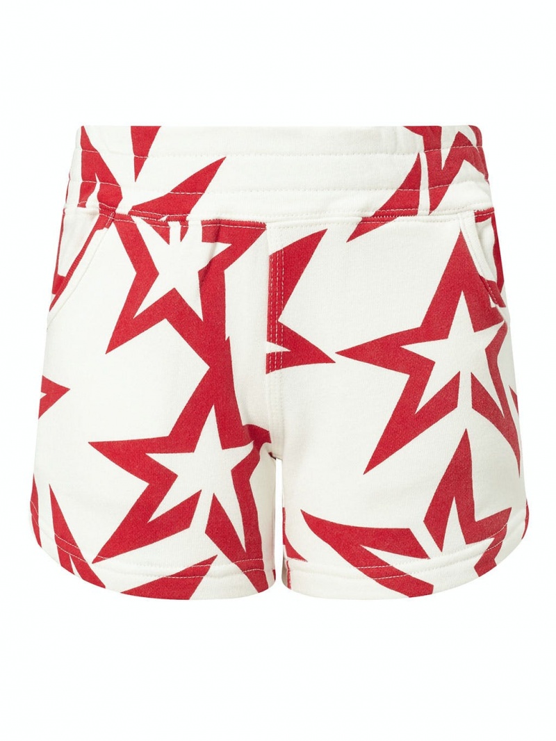 Perfect Moment Starlight Shorts Blanche Rouge | 028643XCH