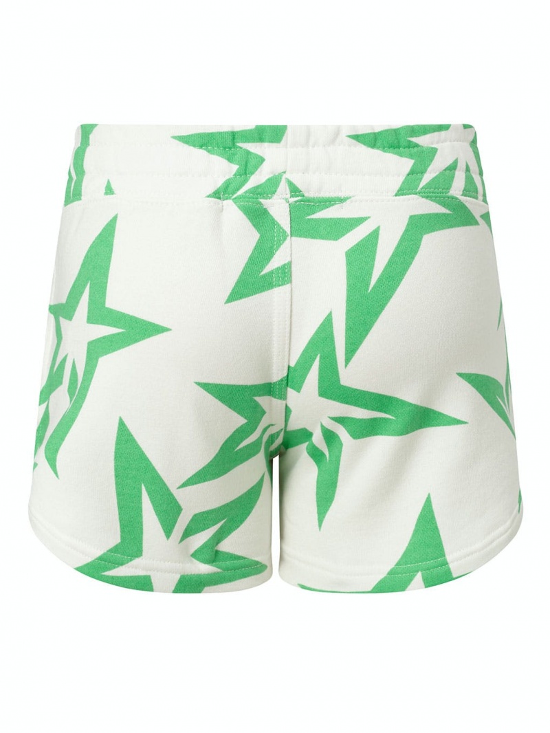 Perfect Moment Starlight Shorts Blanche Vert | 921830PAC