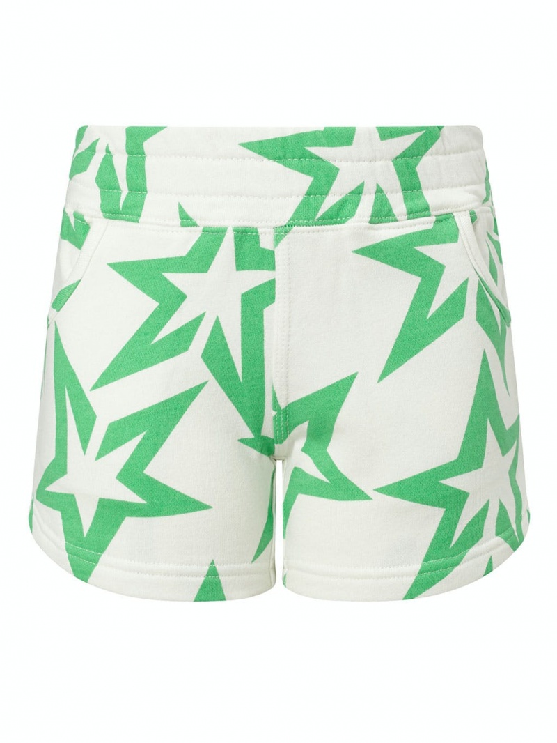 Perfect Moment Starlight Shorts Blanche Vert | 921830PAC