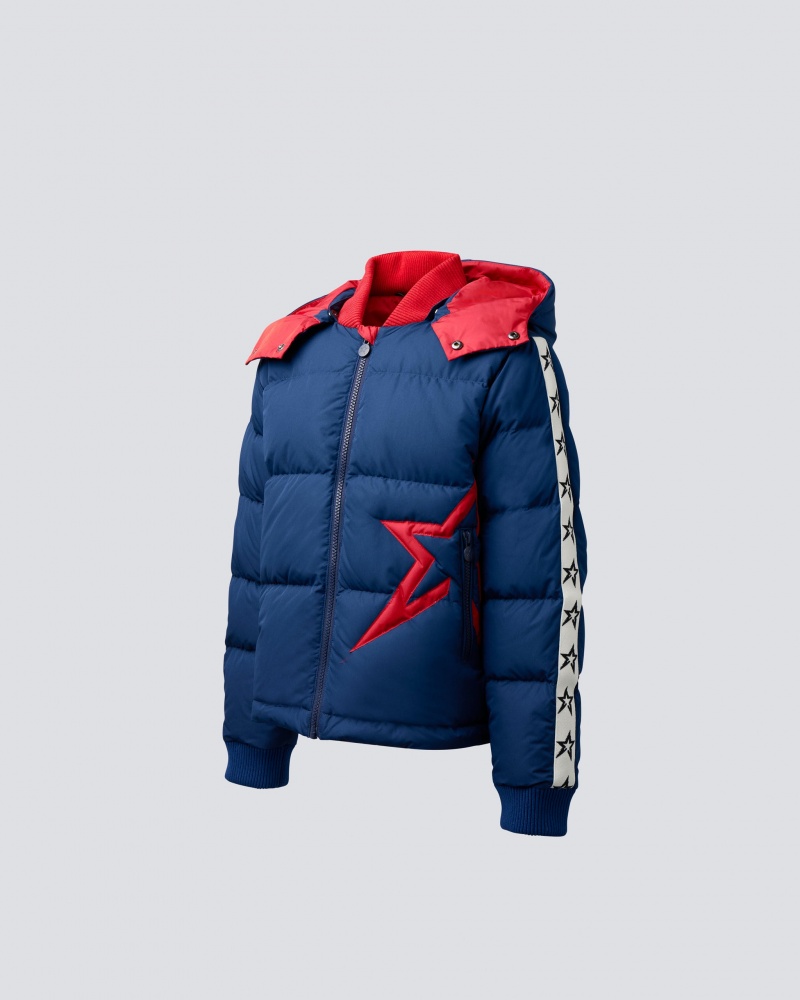 Perfect Moment Super Star Insulated Jacket Bleu Marine | 105623QST