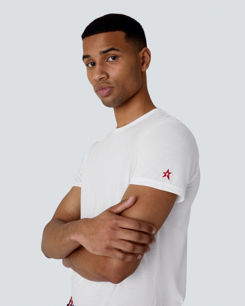 Perfect Moment Super Star T-Shirt Blanche | 174506RSX