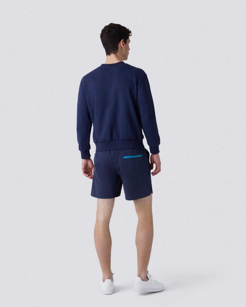 Perfect Moment Super Stripe Course Shorts Bleu Marine | 980176MRH