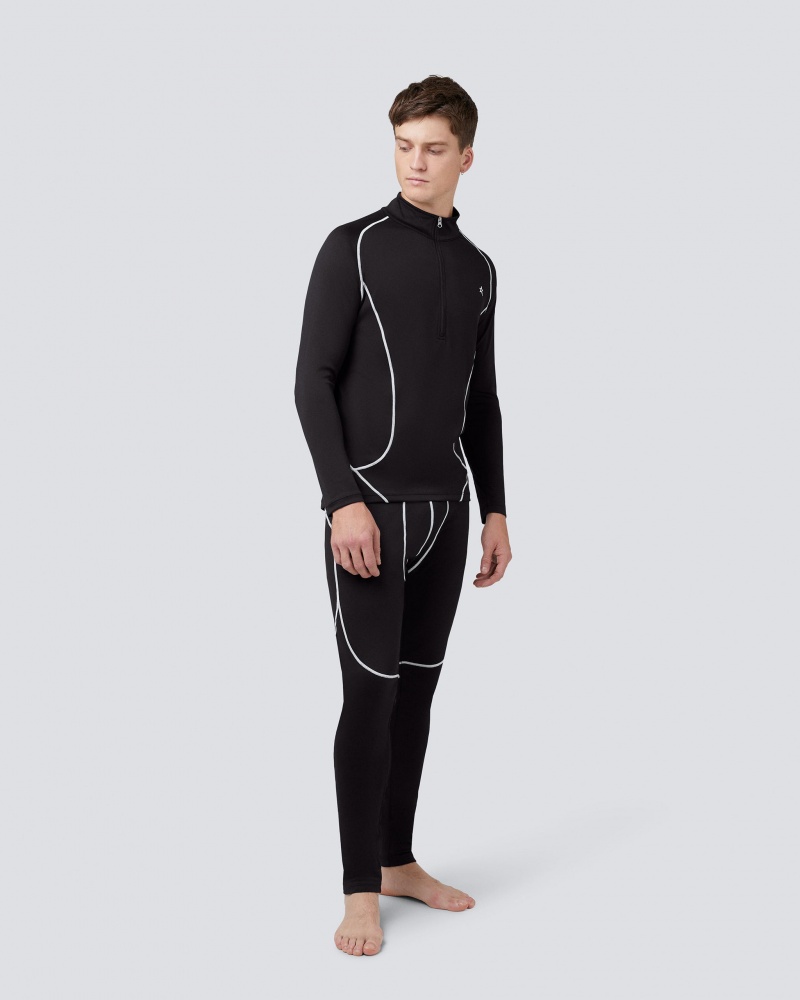 Perfect Moment Thermal Half Zip Noir | 362170JQR