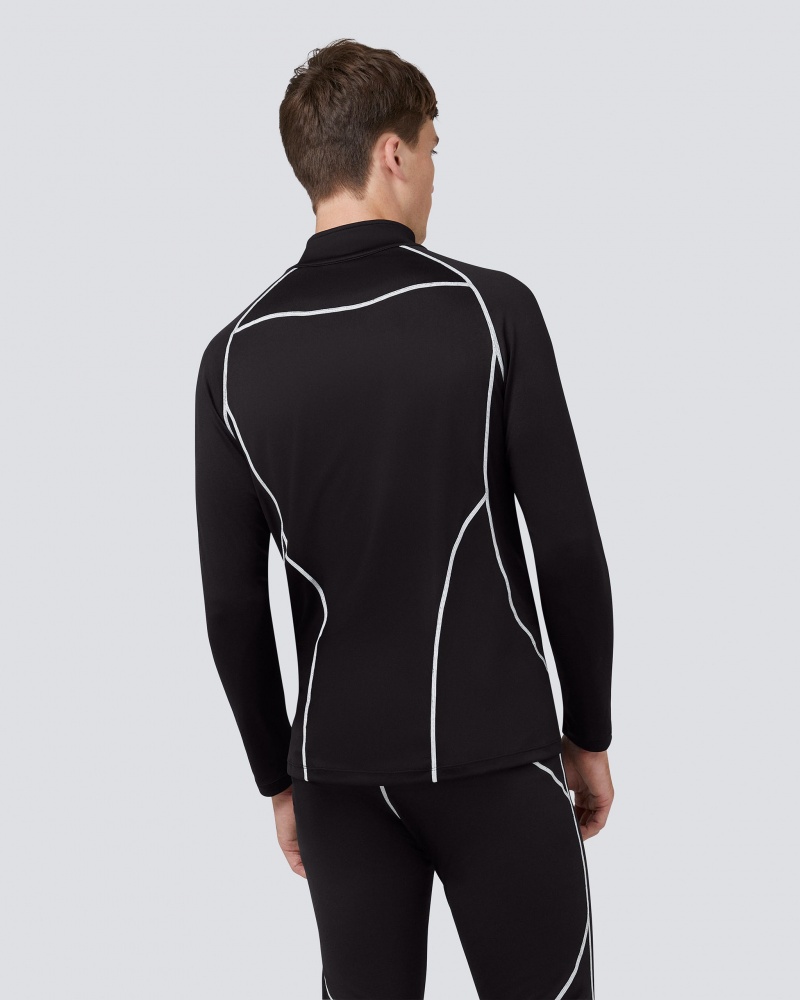 Perfect Moment Thermal Half Zip Noir | 362170JQR