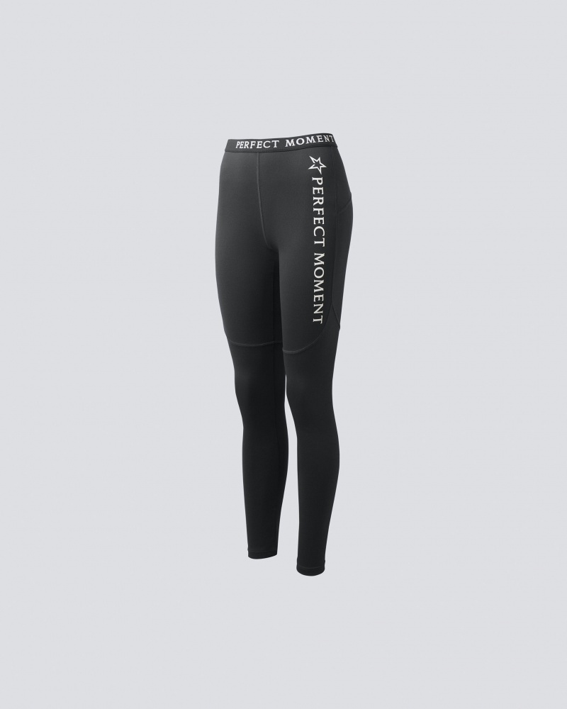 Perfect Moment Thermal Pant Back Seam Legging Noir | 938726OVS