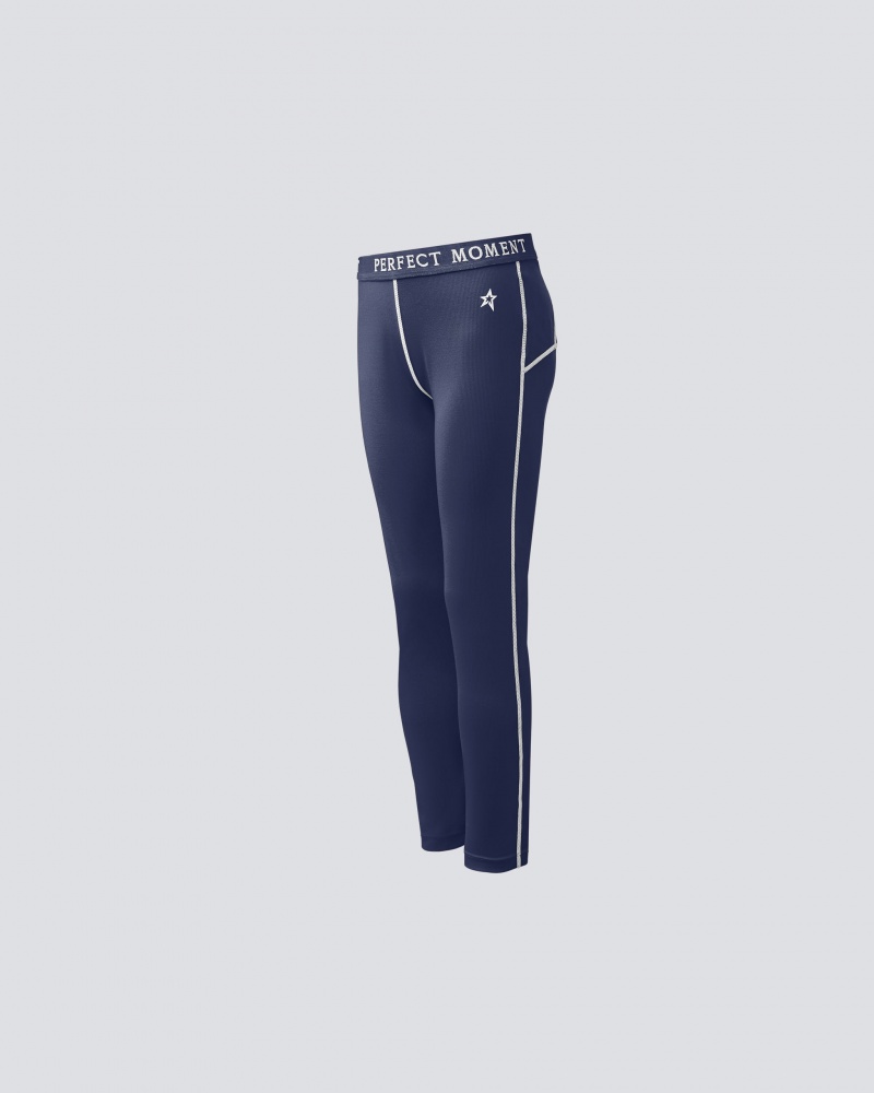 Perfect Moment Thermal Pant Bleu Marine | 587246RXL