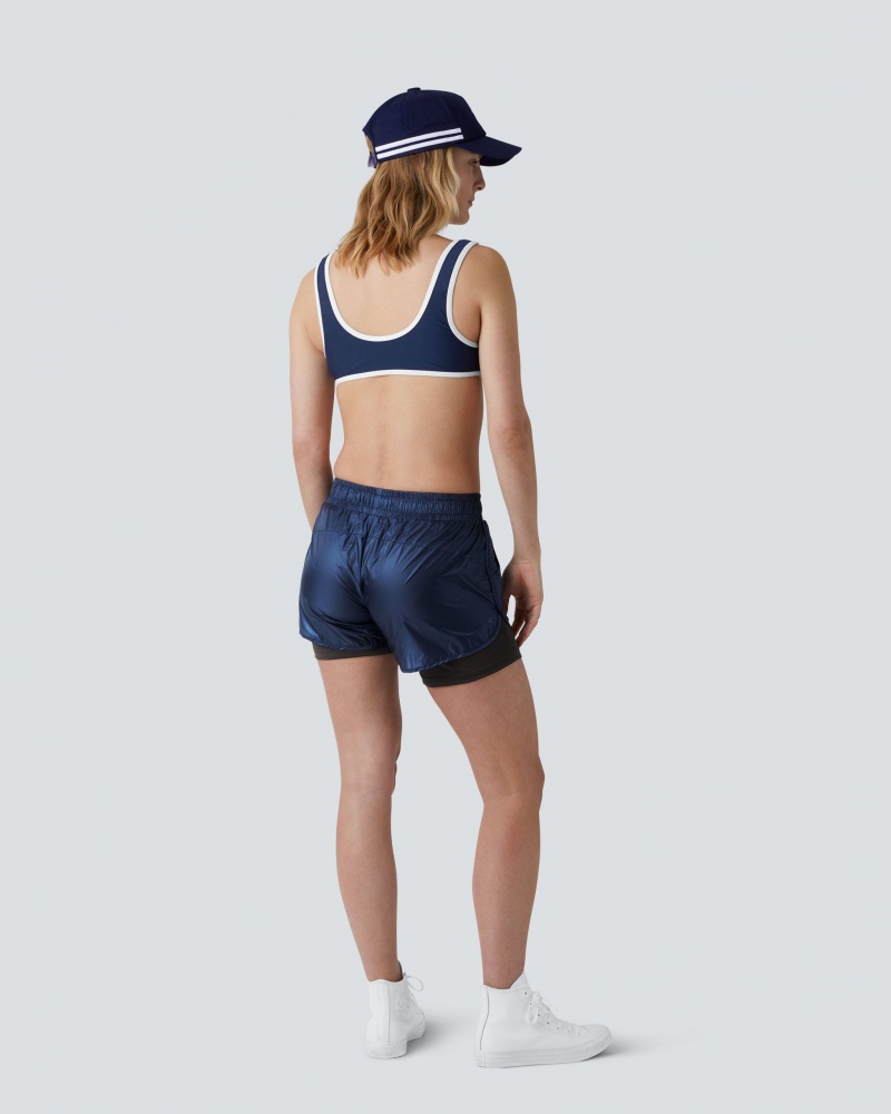 Perfect Moment Ultra Light Shorts Bleu Marine | 307942WIS