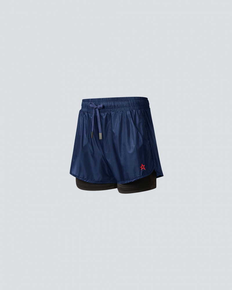 Perfect Moment Ultra Light Shorts Bleu Marine | 307942WIS