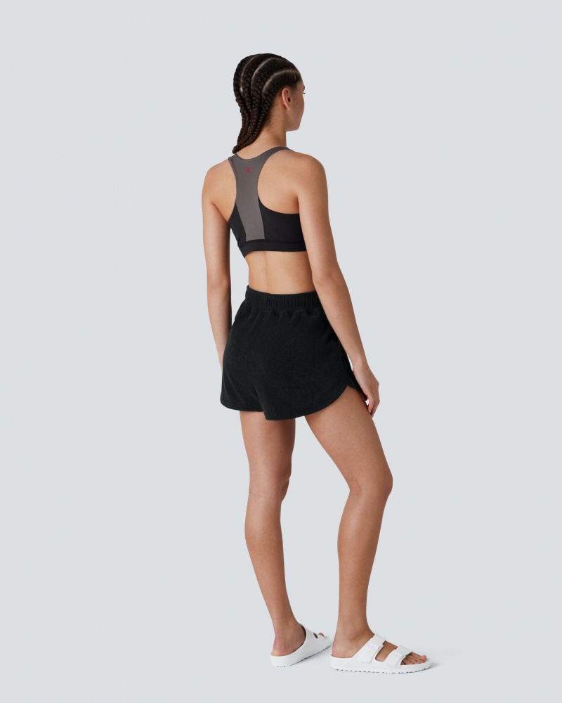 Perfect Moment Vale Fitness Top Noir | 384261ZLD