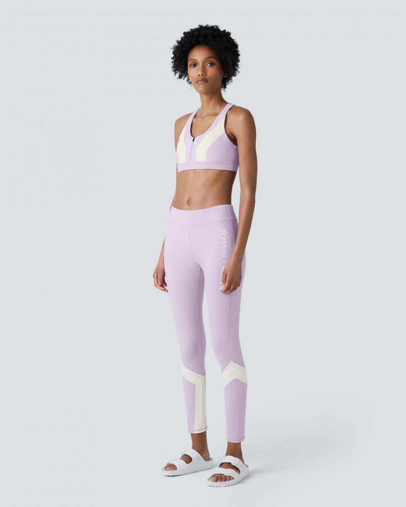 Perfect Moment Vale Fitness Top Pastel Lilac | 204675DCQ