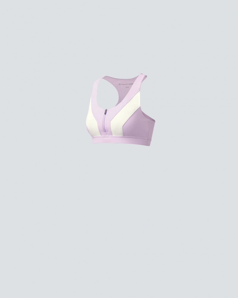Perfect Moment Vale Fitness Top Pastel Lilac | 204675DCQ