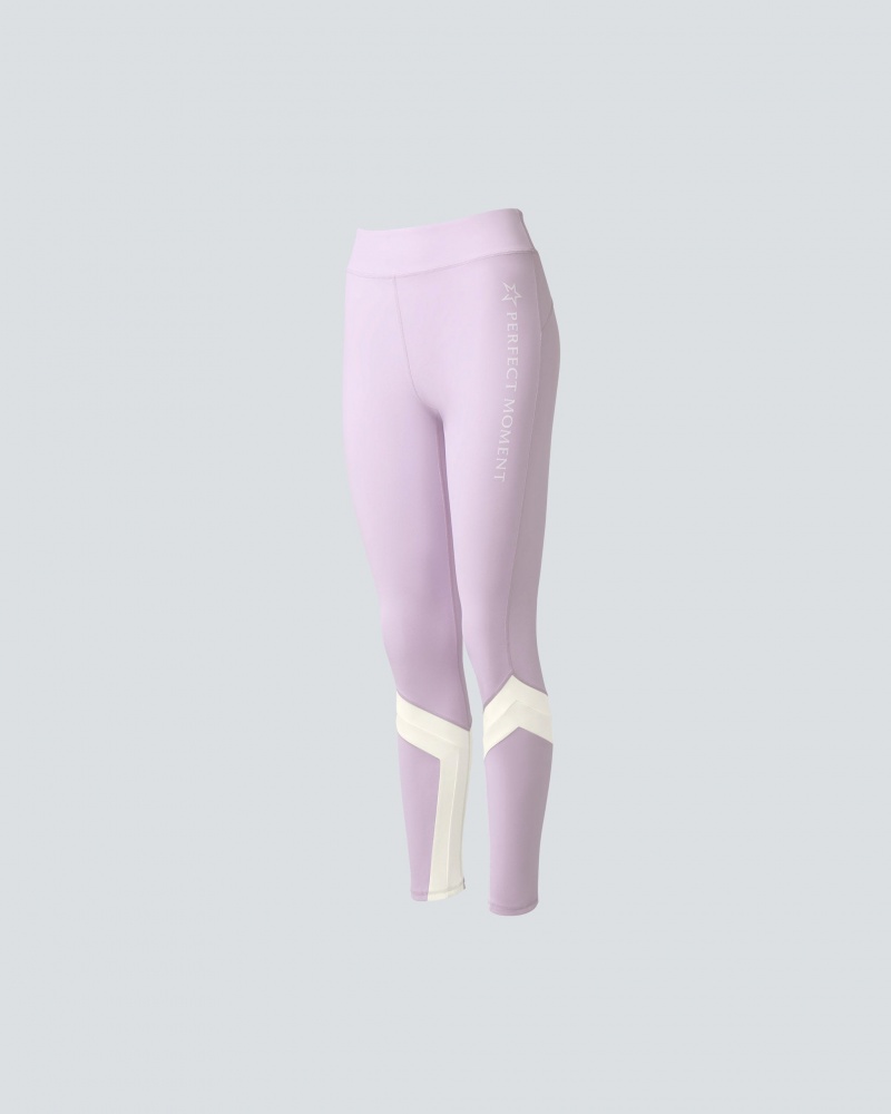 Perfect Moment Vale Leggings Pastel Lilac | 976184MRE