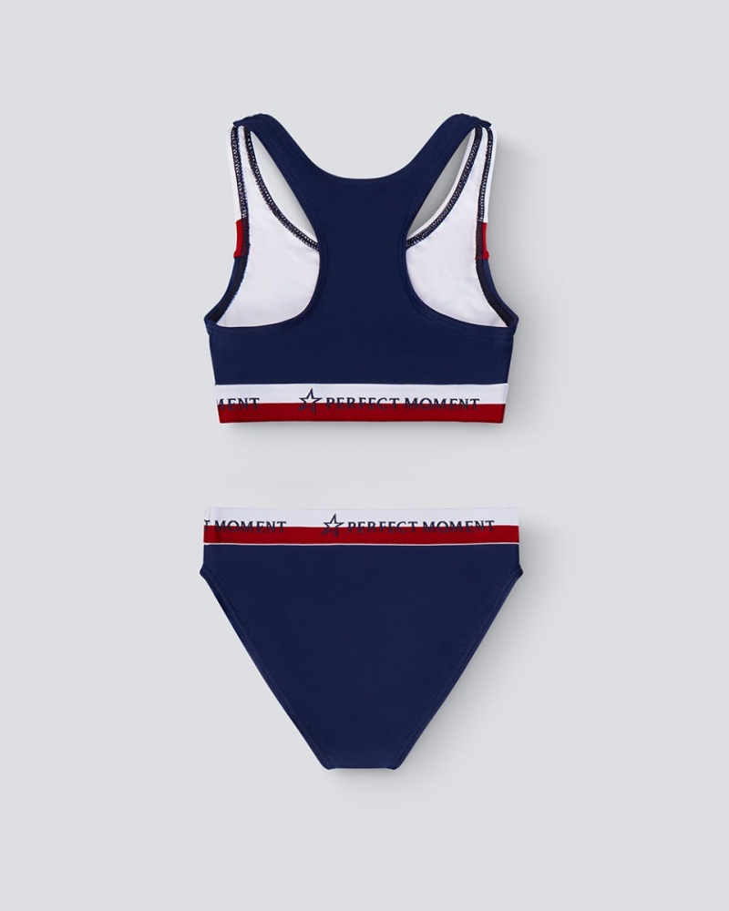 Perfect Moment Vale Rainbow Bikini Bleu Marine | 765804KTS