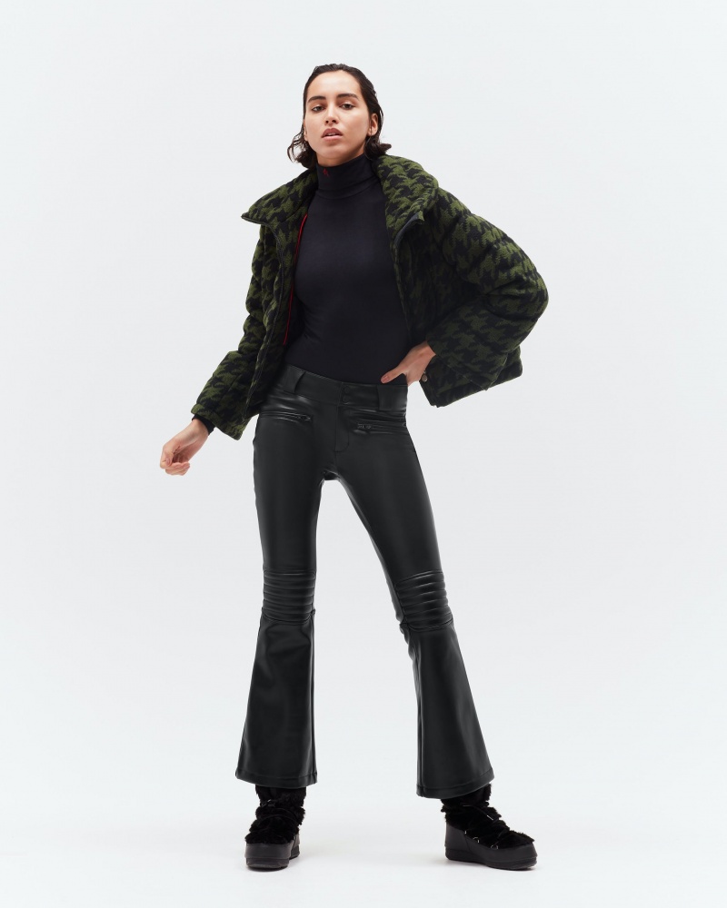 Perfect Moment Vegan Cuir Aurora Flare Pant Noir | 693710THK