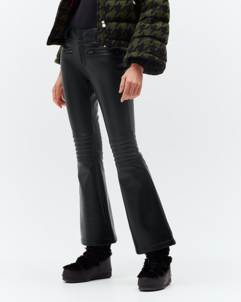 Perfect Moment Vegan Cuir Aurora Flare Pant Noir | 693710THK