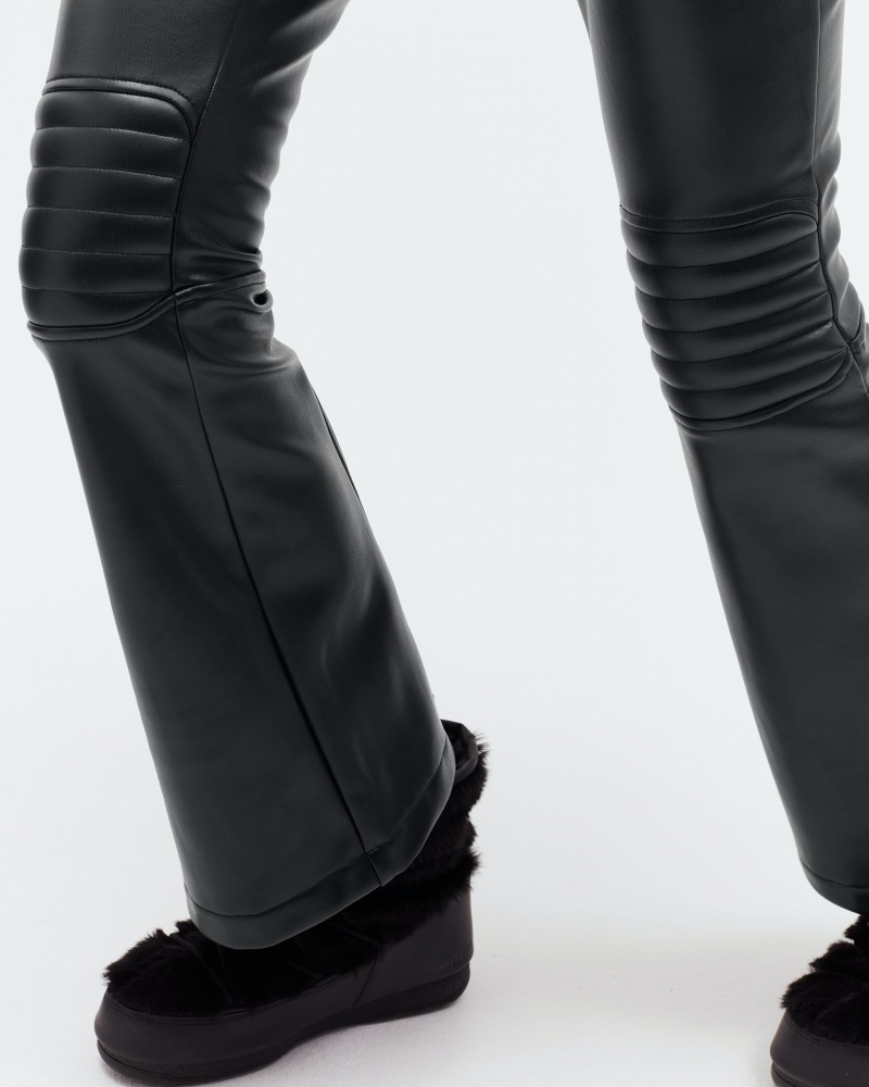 Perfect Moment Vegan Cuir Aurora Flare Pant Noir | 693710THK
